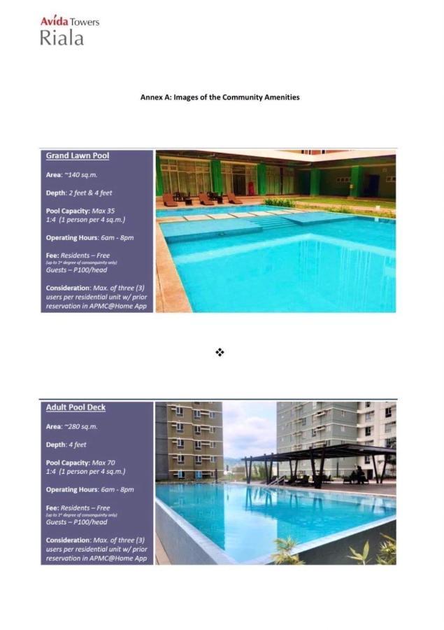 Avida-Riala Tower 2, 3 New & Stylish Studio & 1Br Condo 宿务 外观 照片